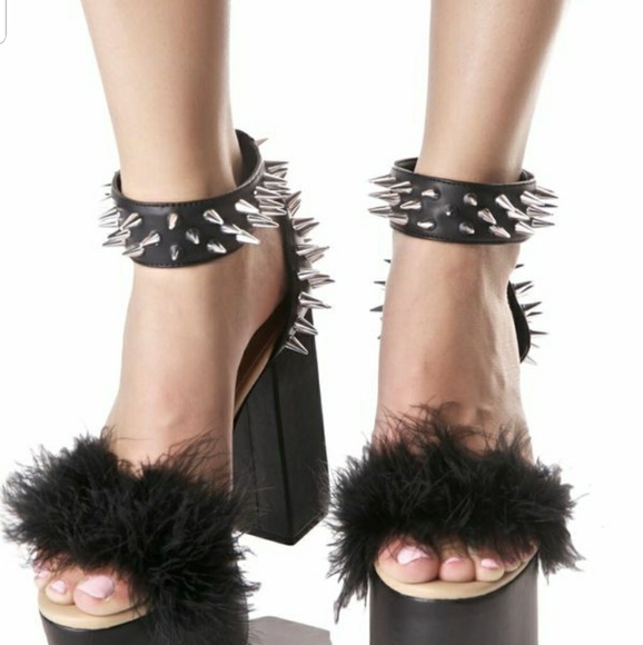 Dolls Kill Shoes Discontinued Dolls Kill Spiked Heels Poshmark